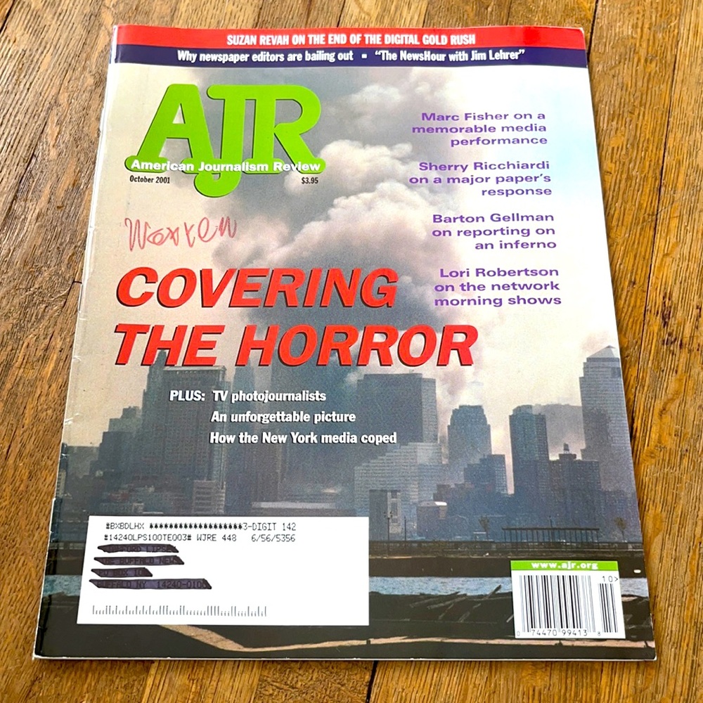 American Journalism Review 2001 Magazine